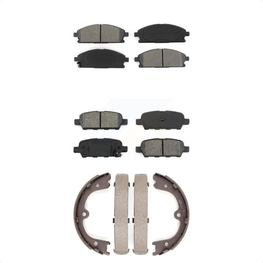 [Avant + Arrière] Kit de plaquette (semi-métallique) de frein pour 2006-2009 Nissan Quest KSN-100583