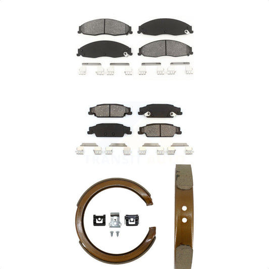 [Avant + Arrière] Kit de plaquette (semi-métallique) de frein pour Cadillac CTS KSN-100590