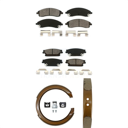 [Avant + Arrière] Kit de plaquette (semi-métallique) de frein pour Cadillac SRX CTS KSN-100591