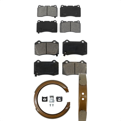 [Avant + Arrière] Kit de plaquette (semi-métallique) de frein pour Cadillac CTS STS KSN-100592