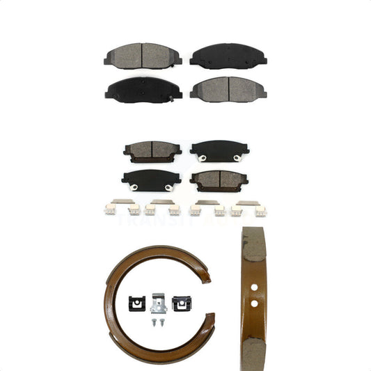 [Avant + Arrière] Kit de plaquette (semi-métallique) de frein pour Cadillac STS avec Performance Brakes KSN-100593