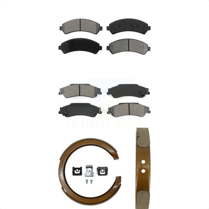 [Avant + Arrière] Kit de plaquette (semi-métallique) de frein pour Chevrolet S10 Blazer GMC Sonoma Jimmy Oldsmobile Bravada KSN-100595