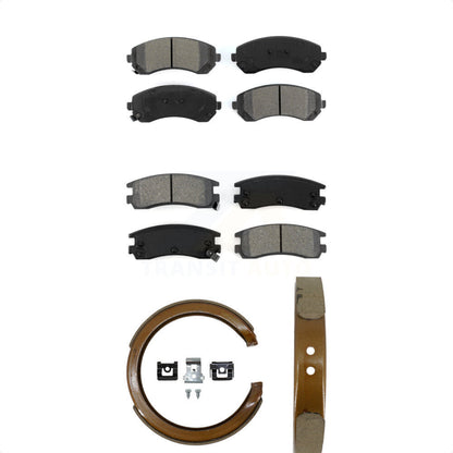 [Avant + Arrière] Kit de plaquette (semi-métallique) de frein pour Buick Rendezvous Chevrolet Venture Pontiac Montana Aztek KSN-100598
