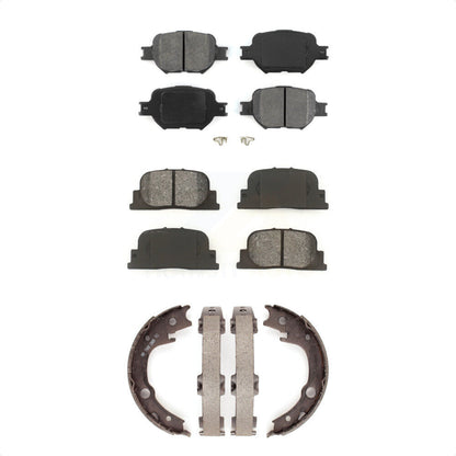 [Avant + Arrière] Kit de plaquette (semi-métallique) de frein pour 2005-2010 Scion tC KSN-100602