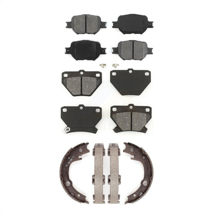 [Avant + Arrière] Kit de plaquette (semi-métallique) de frein pour Toyota Celica KSN-100603