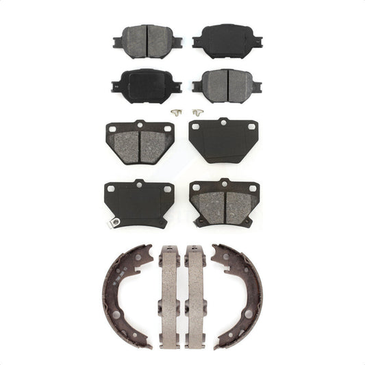 [Avant + Arrière] Kit de plaquette (semi-métallique) de frein pour Toyota Celica KSN-100603