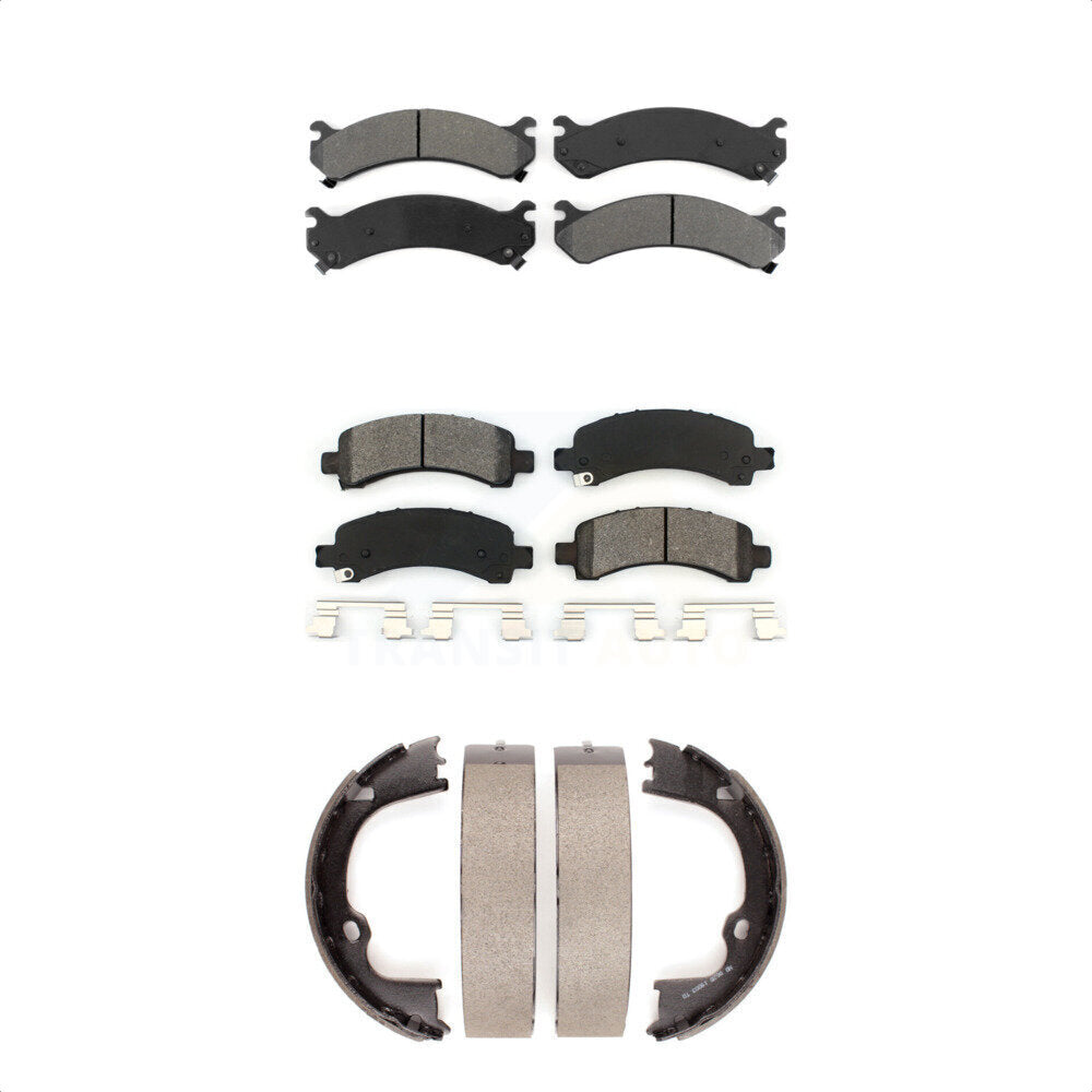 [Avant + Arrière] Kit de plaquette (semi-métallique) de frein pour Chevrolet Express 3500 2500 GMC Savana KSN-100606
