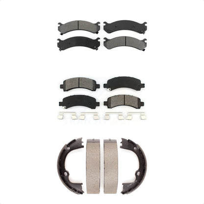 [Avant + Arrière] Kit de plaquette (semi-métallique) de frein pour Chevrolet Express 3500 2500 GMC Savana KSN-100606