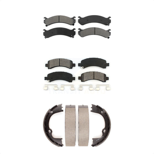 [Avant + Arrière] Kit de plaquette (semi-métallique) de frein pour Chevrolet Express 3500 2500 GMC Savana KSN-100606