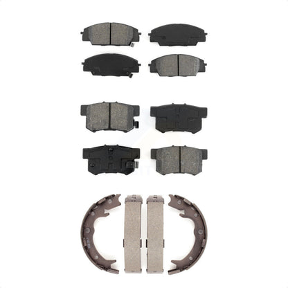 [Avant + Arrière] Kit de plaquette (semi-métallique) de frein pour 2000-2006 Honda S2000 KSN-100611
