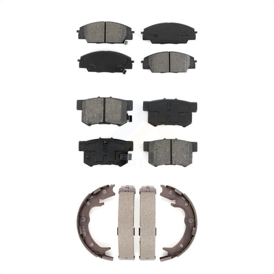 [Avant + Arrière] Kit de plaquette (semi-métallique) de frein pour 2000-2006 Honda S2000 KSN-100611
