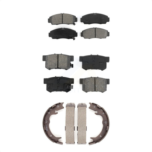 [Avant + Arrière] Kit de plaquette (semi-métallique) de frein pour Acura TL RL CL KSN-100613