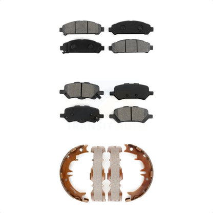 [Avant + Arrière] Kit de plaquette (semi-métallique) de frein pour 2009-2016 Toyota Venza KSN-100617