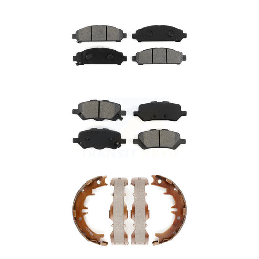 [Avant + Arrière] Kit de plaquette (semi-métallique) de frein pour 2009-2016 Toyota Venza KSN-100617