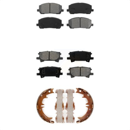 [Avant + Arrière] Kit de plaquette (semi-métallique) de frein pour Toyota Highlander KSN-100620