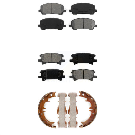 [Avant + Arrière] Kit de plaquette (semi-métallique) de frein pour Toyota Highlander KSN-100620
