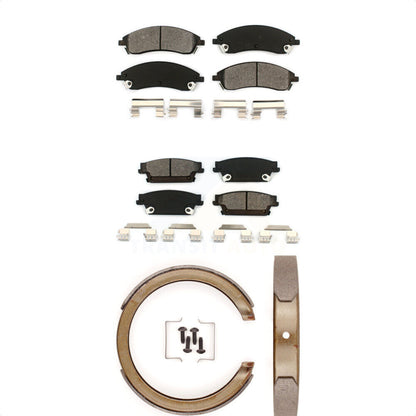 [Avant + Arrière] Kit de plaquette (semi-métallique) de frein pour Cadillac STS KSN-100623