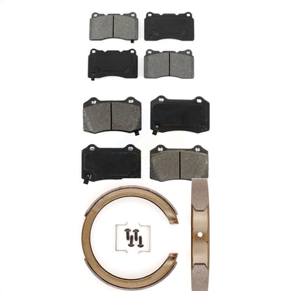[Avant + Arrière] Kit de plaquette (semi-métallique) de frein pour Cadillac STS KSN-100624