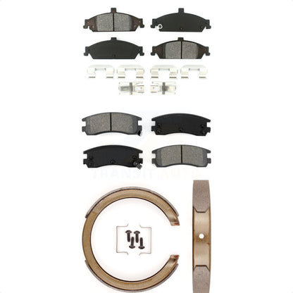 [Avant + Arrière] Kit de plaquette (semi-métallique) de frein pour Pontiac Grand Am Oldsmobile Alero KSN-100625