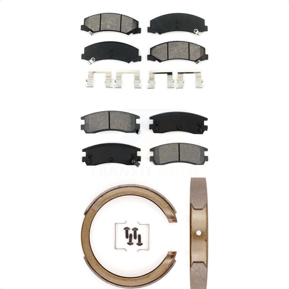 [Avant + Arrière] Kit de plaquette (semi-métallique) de frein pour Chevrolet Impala Monte Carlo KSN-100626