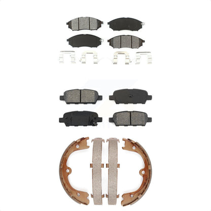 [Avant + Arrière] Kit de plaquette (semi-métallique) de frein pour 2006-2008 Infiniti FX35 FX45 INFINITI KSN-100640