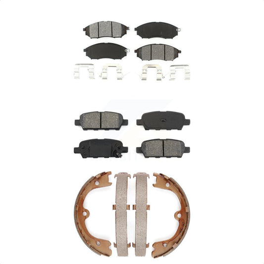 [Avant + Arrière] Kit de plaquette (semi-métallique) de frein pour 2006-2008 Infiniti FX35 FX45 INFINITI KSN-100640