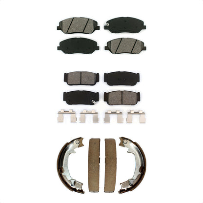 [Avant + Arrière] Kit de plaquette (semi-métallique) de frein pour Kia Sedona Hyundai Entourage To 04/27/06 KSN-100644