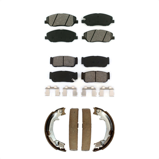 [Avant + Arrière] Kit de plaquette (semi-métallique) de frein pour Kia Sedona Hyundai Entourage To 04/27/06 KSN-100644