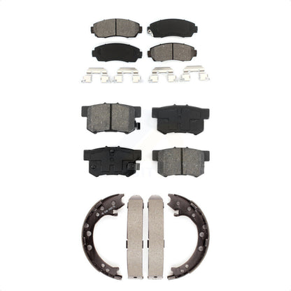 [Avant + Arrière] Kit de plaquette (semi-métallique) de frein pour Acura RDX KSN-100646