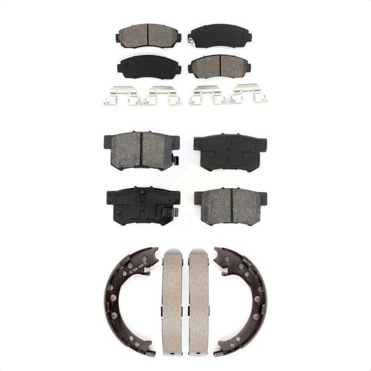 [Avant + Arrière] Kit de plaquette (semi-métallique) de frein pour Acura RDX KSN-100646