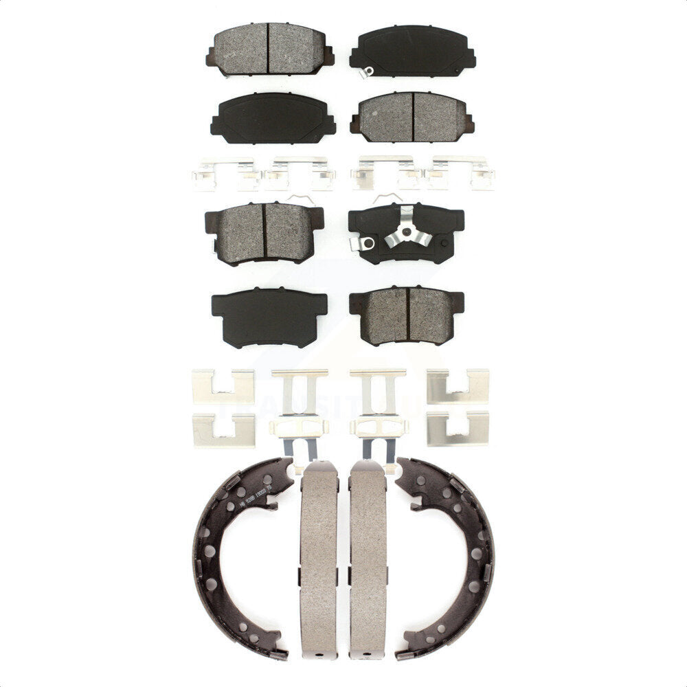 [Avant + Arrière] Kit de plaquette (semi-métallique) de frein pour 2013-2018 Acura RDX KSN-100650