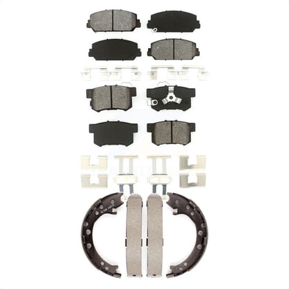 [Avant + Arrière] Kit de plaquette (semi-métallique) de frein pour 2013-2018 Acura RDX KSN-100650
