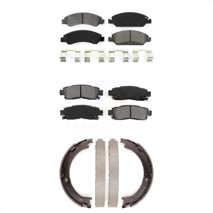 [Avant + Arrière] Kit de plaquette (semi-métallique) de frein pour Cadillac XTS KSN-100656