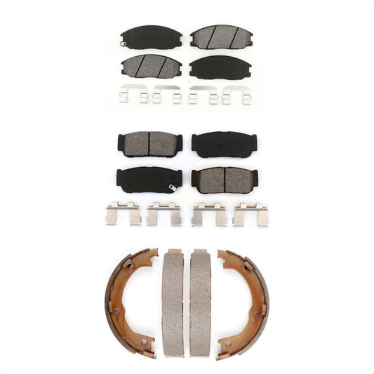 [Avant + Arrière] Kit de plaquette (semi-métallique) de frein pour 2003-2009 Kia Sorento KSN-100663