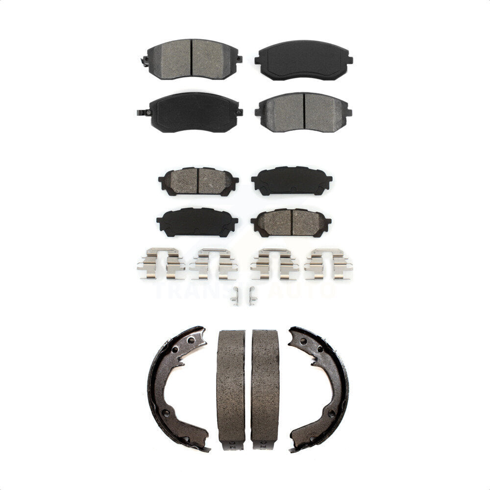 [Avant + Arrière] Kit de plaquette (semi-métallique) de frein pour Subaru Forester Impreza Saab 9-2X KSN-100666