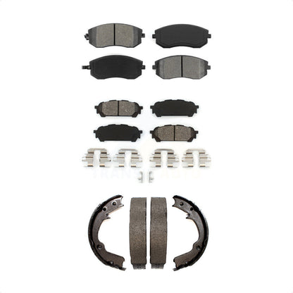 [Avant + Arrière] Kit de plaquette (semi-métallique) de frein pour Subaru Forester Impreza Saab 9-2X KSN-100666