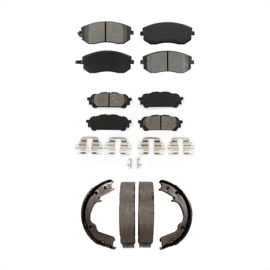 [Avant + Arrière] Kit de plaquette (semi-métallique) de frein pour Subaru Forester Impreza Saab 9-2X KSN-100666