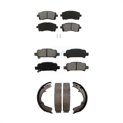 [Avant + Arrière] Kit de plaquette (semi-métallique) de frein pour Subaru Forester Impreza Legacy KSN-100667