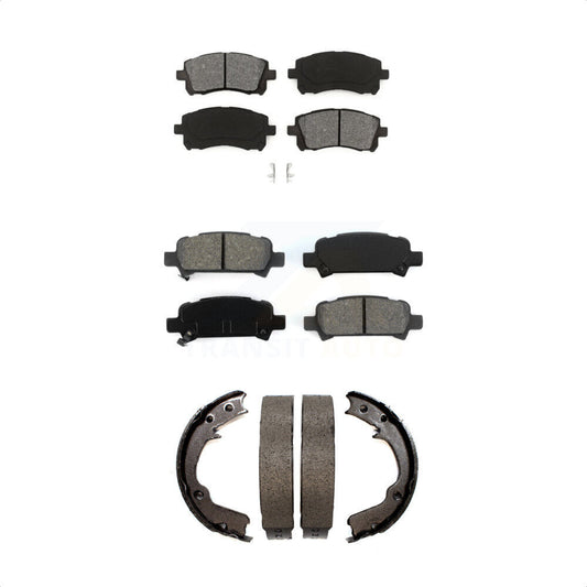 [Avant + Arrière] Kit de plaquette (semi-métallique) de frein pour Subaru Forester Impreza Legacy KSN-100667
