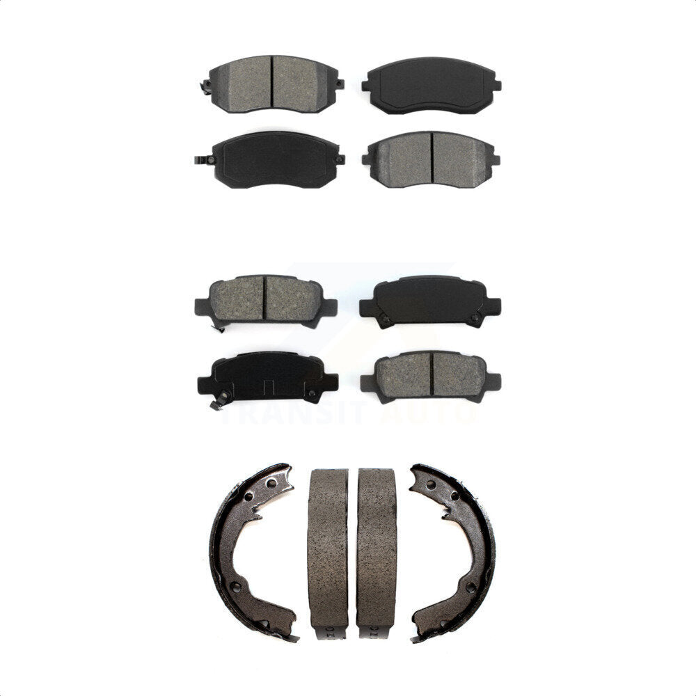 [Avant + Arrière] Kit de plaquette (semi-métallique) de frein pour Subaru Impreza Forester KSN-100668