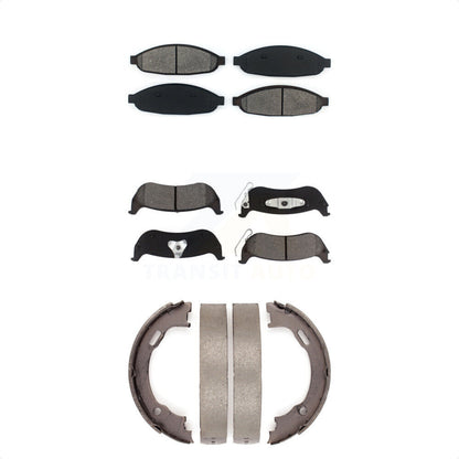 [Avant + Arrière] Kit de plaquette (semi-métallique) de frein pour 2004-2008 Chrysler Pacifica KSN-100674