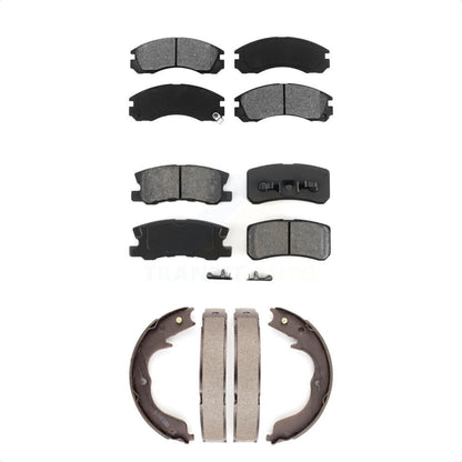[Avant + Arrière] Kit de plaquette (semi-métallique) de frein pour Mitsubishi Lancer KSN-100683