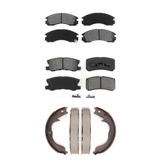 [Avant + Arrière] Kit de plaquette (semi-métallique) de frein pour Mitsubishi Lancer KSN-100683
