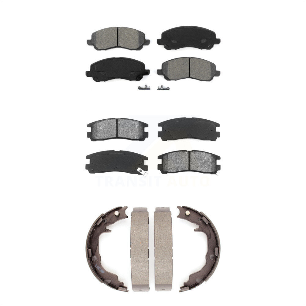 [Avant + Arrière] Kit de plaquette (semi-métallique) de frein pour Mitsubishi Galant Eclipse KSN-100684