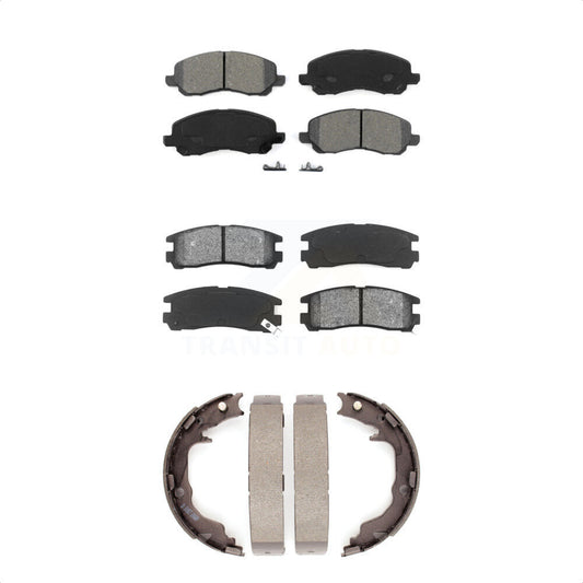 [Avant + Arrière] Kit de plaquette (semi-métallique) de frein pour Mitsubishi Galant Eclipse KSN-100684
