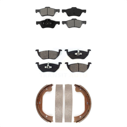 [Avant + Arrière] Kit de plaquette (semi-métallique) de frein pour Ford Escape Mercury Mariner Mazda Tribute KSN-100698