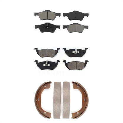 [Avant + Arrière] Kit de plaquette (semi-métallique) de frein pour Ford Escape Mercury Mariner KSN-100700