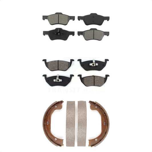 [Avant + Arrière] Kit de plaquette (semi-métallique) de frein pour Ford Escape Mercury Mariner KSN-100700
