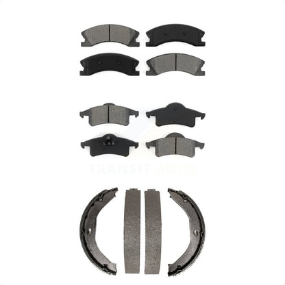 [Avant + Arrière] Kit de plaquette (semi-métallique) de frein pour Jeep Grand Cherokee KSN-100704