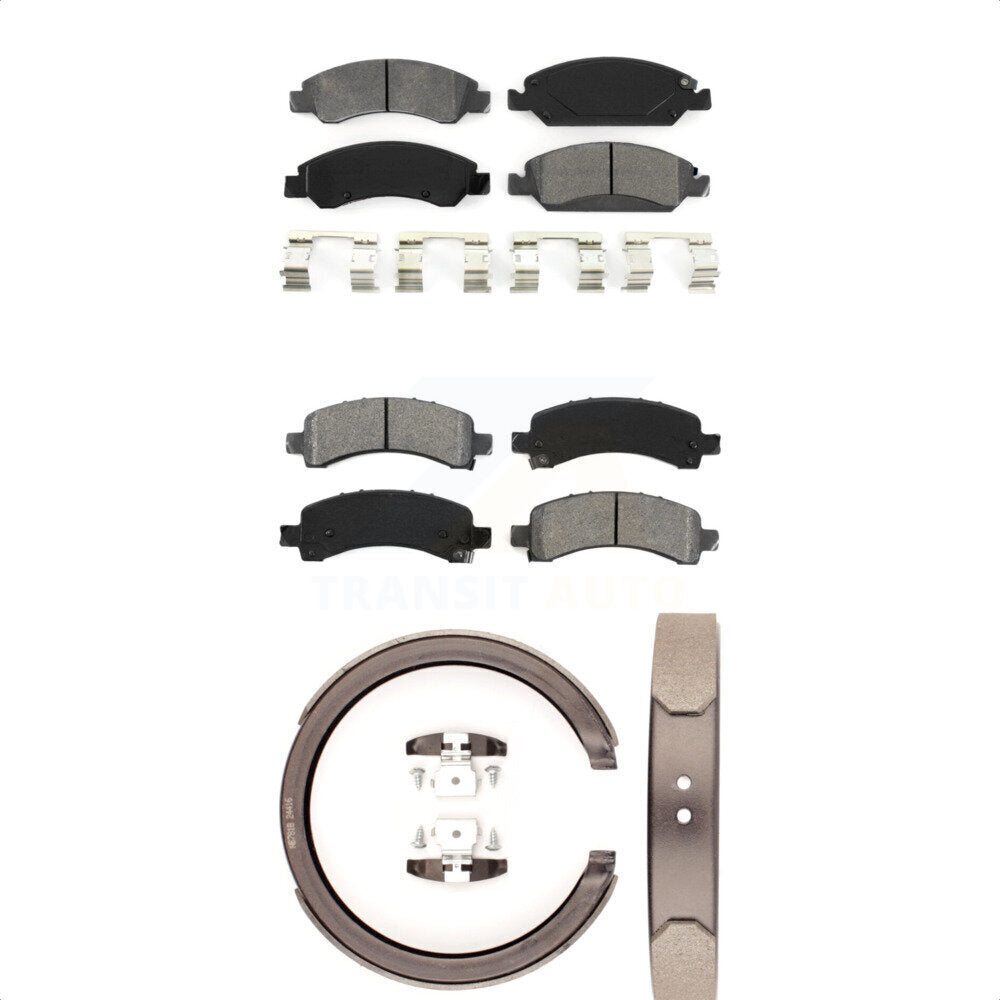 [Avant + Arrière] Kit de plaquette (semi-métallique) de frein pour Chevrolet Express 1500 GMC Savana KSN-100721